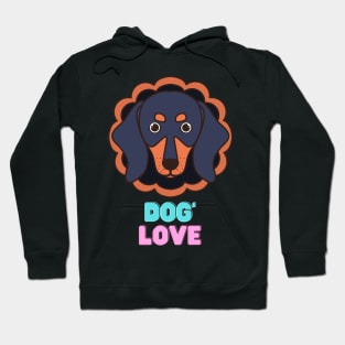 Love dogs my family Hoodie